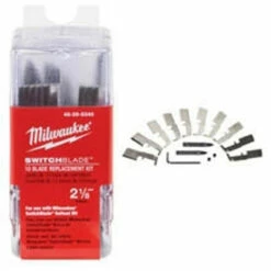 Milwaukee 48-25-5350 2-9/16 In. Switchblade 10 Blade Replacement Kit