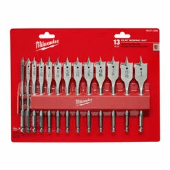 Milwaukee 48-27-1520 13 Pc Flat Boring Bit Set