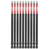 Milwaukee 48-32-4216 SHOCKWAVE 6 In Impact Square Recess #3 Power Bits