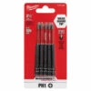 Milwaukee 48-32-4565 #1 Phillips Impact 3-1/2 Power Bits 5 Pk