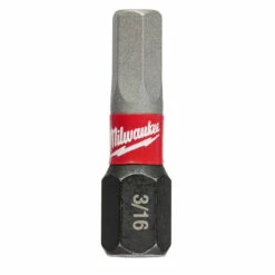 Milwaukee 48-32-4707 SHOCKWAVE Insert Bit Hex 3/16 In. - BULK (25)