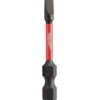 Milwaukee 48-32-4756 SHOCKWAVE 2 In. Power Bit Slotted 1/8 In. (25 PK)