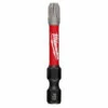 MIlwaukee 48-32-4833 Shockwave 2 In. Impact Pozidriv #3 Power Bit