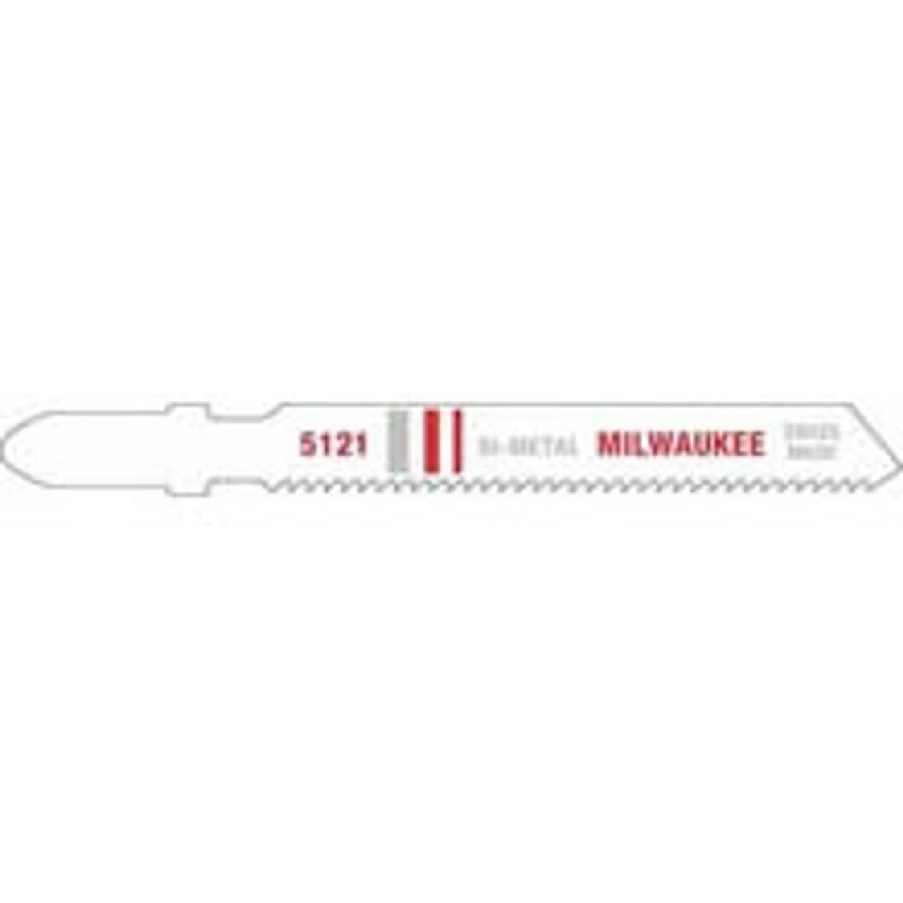 Milwaukee 48-42-5121 Jig Saw Blade Bi-Metal 18 TPI 3 In. 5pk. 1 Milwaukee 48-42-5121 Jig Saw Blade Bi-Metal 18 TPI 3 In. 5pk.