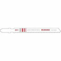 Milwaukee 48-42-5311 Jig Saw Bi-Metal 10 TPI 4 In. 5pk.
