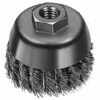 Milwaukee 48-52-1350 4 In. Knot Wire Cup Brush - Carbon Steel