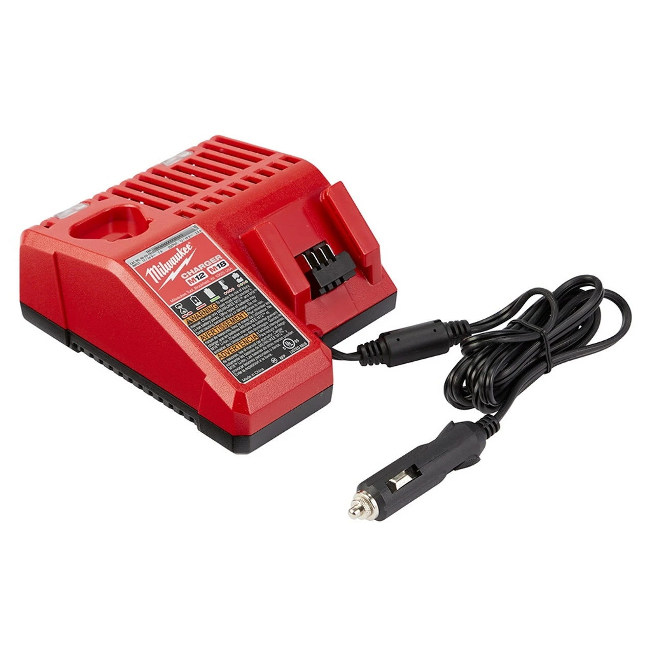 Milwaukee 48-59-1810 M18 & M12 Vehicle Charger 1 Milwaukee 48-59-1810 M18 & M12 Vehicle Charger