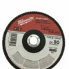 Milwaukee 48-80-8032 7 In. X 7/8 In. Flap Disc 80 Grit (Type 29)