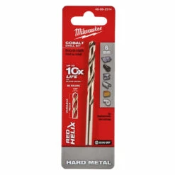 Milwaukee 48-89-2514 6 Mm RED HELIX Cobalt Drill Bit - Metric