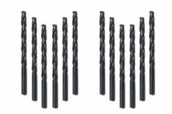Milwaukee 48-89-2831 15/64 In. Thunderbolt Black Oxide Drill Bit 12 Pk