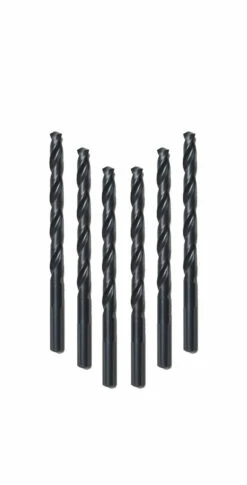 Milwaukee 48-89-2842 13/32 In. Thunderbolt Black Oxide Drill Bit 6 Pk