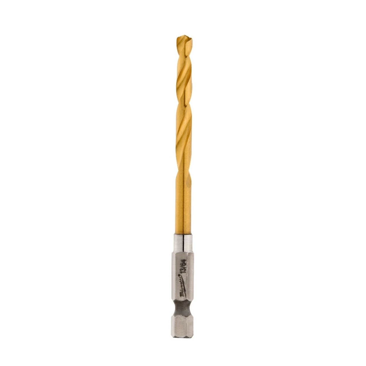 Milwaukee 48-89-4610 13/64 In. Titanium Shockwave Drill Bit 2 Milwaukee 48-89-4610 13/64 In. Titanium Shockwave Drill Bit - Image 2