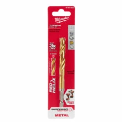 Milwaukee 48-89-4823 Metric SHOCKWAVE Titanium RED HELIX 10 MM