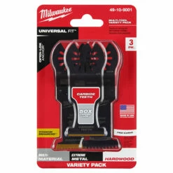 Milwaukee 49-10-9001 OPEN-LOK 3PC All Purpose Variety PK