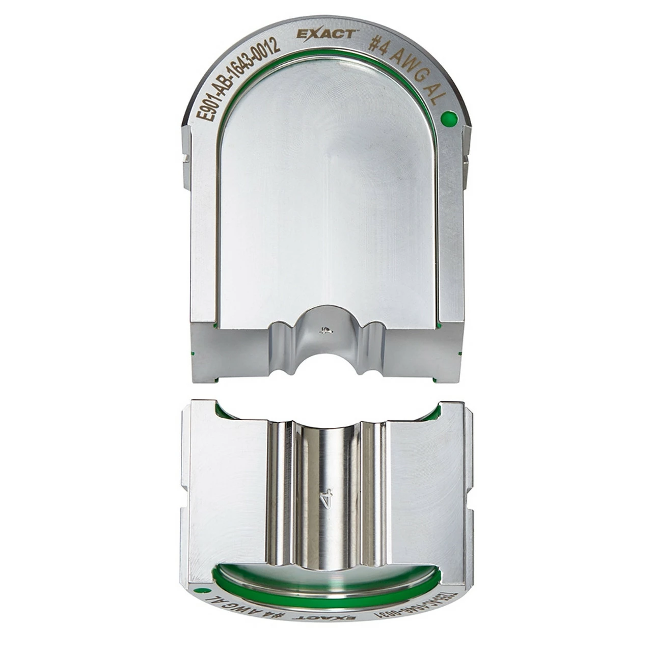 Milwaukee 49-12-U004 EXACT #4 Aluminum 12T U-Style Die 1 Milwaukee 49-12-U004 EXACT #4 Aluminum 12T U-Style Die