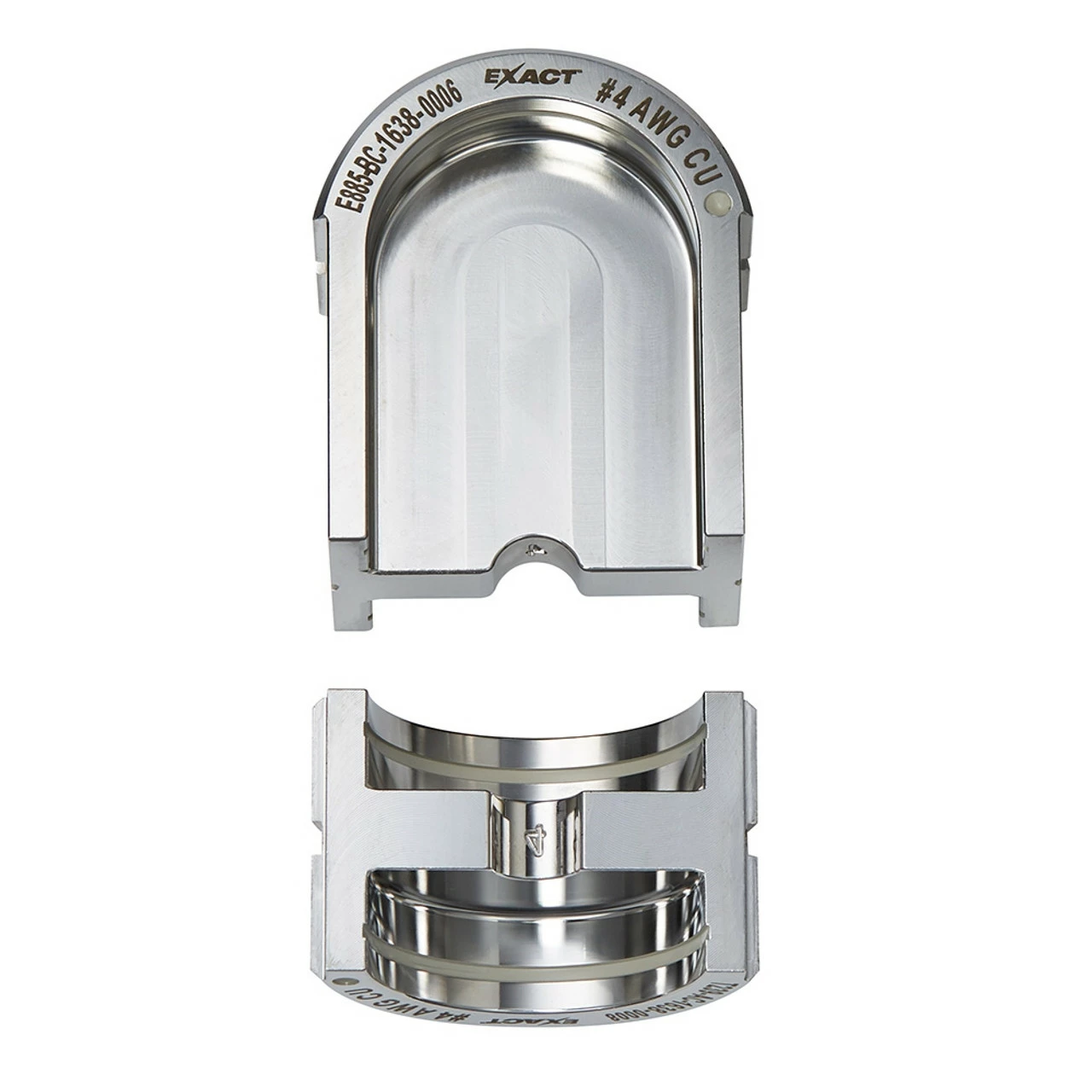 Milwaukee 49-12-U004C EXACT #4 Copper 12T U-Style Die 1 Milwaukee 49-12-U004C EXACT #4 Copper 12T U-Style Die