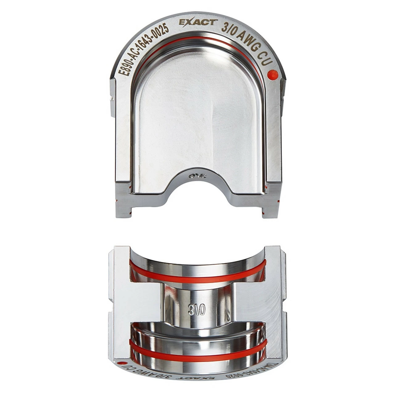 Milwaukee 49-12-U03AC 3/0 Copper U Style Die 1 Milwaukee 49-12-U03AC 3/0 Copper U Style Die