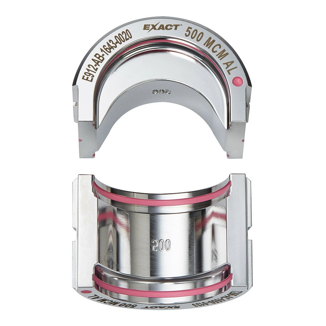 Milwaukee 49-12-U500 EXACT 500 MCM Aluminum 12T U-Style Die 1 Milwaukee 49-12-U500 EXACT 500 MCM Aluminum 12T U-Style Die