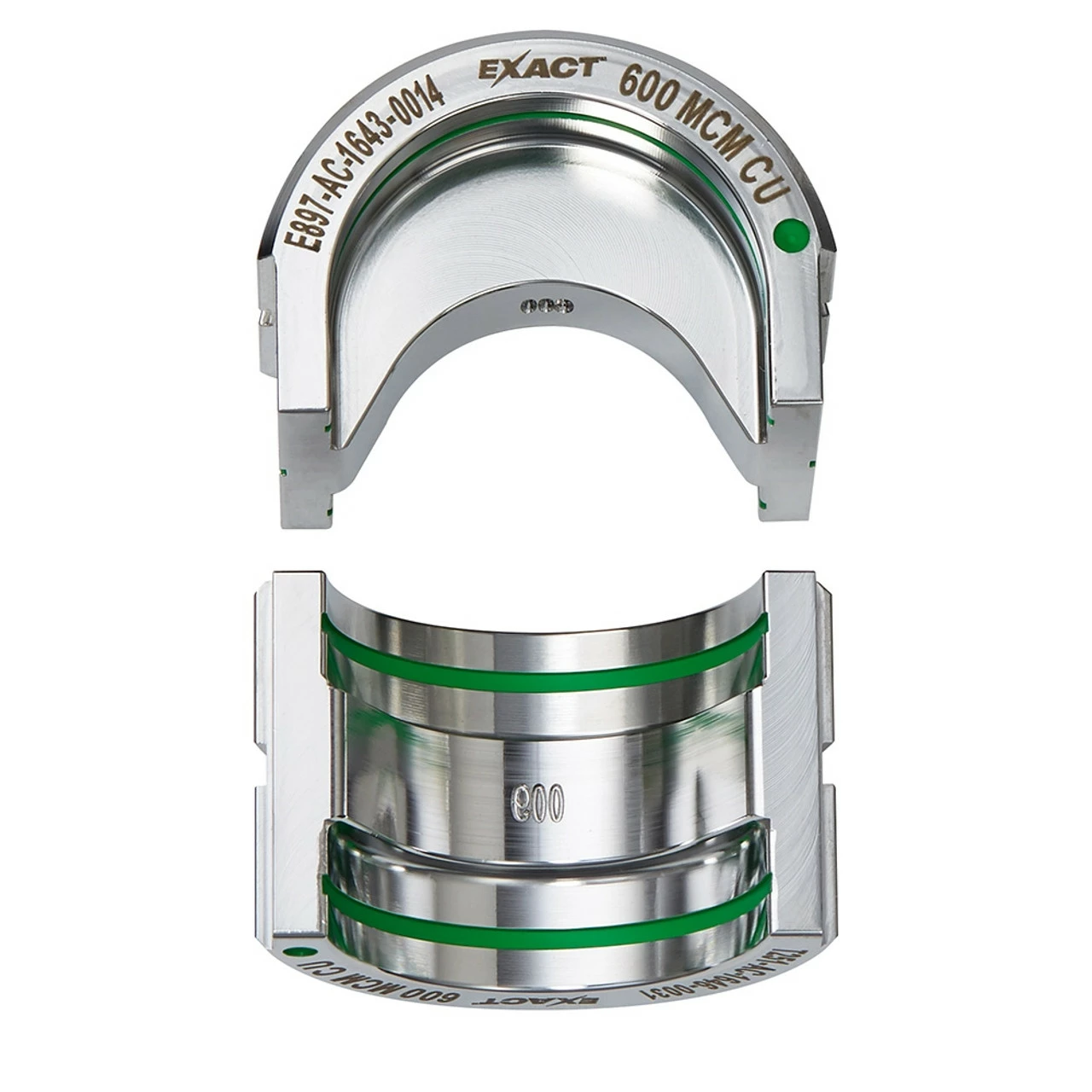 Milwaukee 49-12-U600C EXACT 600 MCM Copper 12T U-Style Die 1 Milwaukee 49-12-U600C EXACT 600 MCM Copper 12T U-Style Die