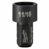 Milwaukee 49-16-1647 INSIDER Ratchet Socket 6 Point 11/16