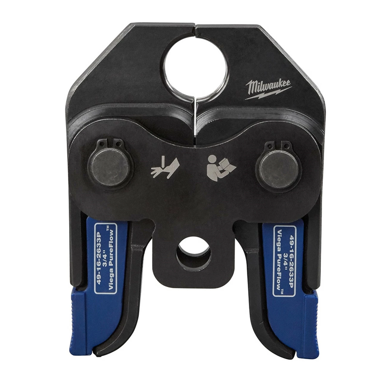 Milwaukee 49-16-2633P M18 3/4 In. Viega PureFlow Jaw Short Throw Press 1 Milwaukee 49-16-2633P M18 3/4 In. Viega PureFlow Jaw Short Throw Press