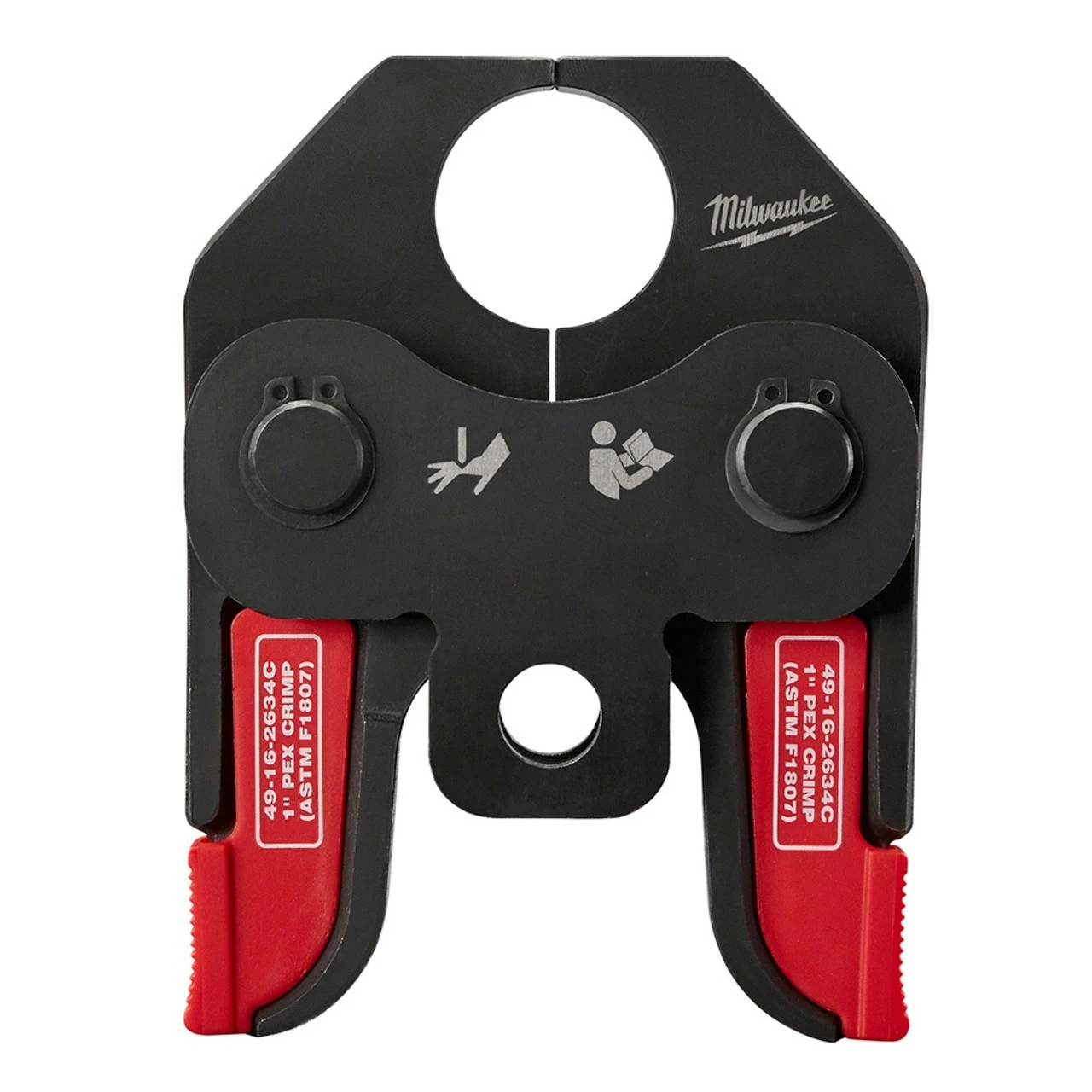 Milwaukee 49-16-2634C M18 1 In. PEX Crimp Jaw Short Throw Press Tool 1 Milwaukee 49-16-2634C M18 1 In. PEX Crimp Jaw Short Throw Press Tool