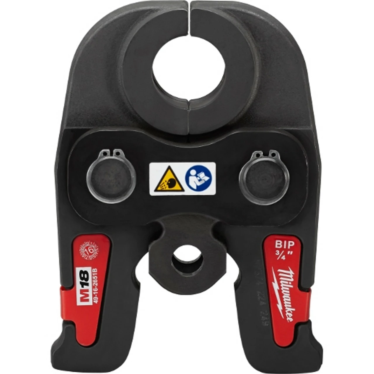 Milwaukee 49-16-2651B M18 3/4 In. Black Iron Press Jaw 1 Milwaukee 49-16-2651B M18 3/4 In. Black Iron Press Jaw