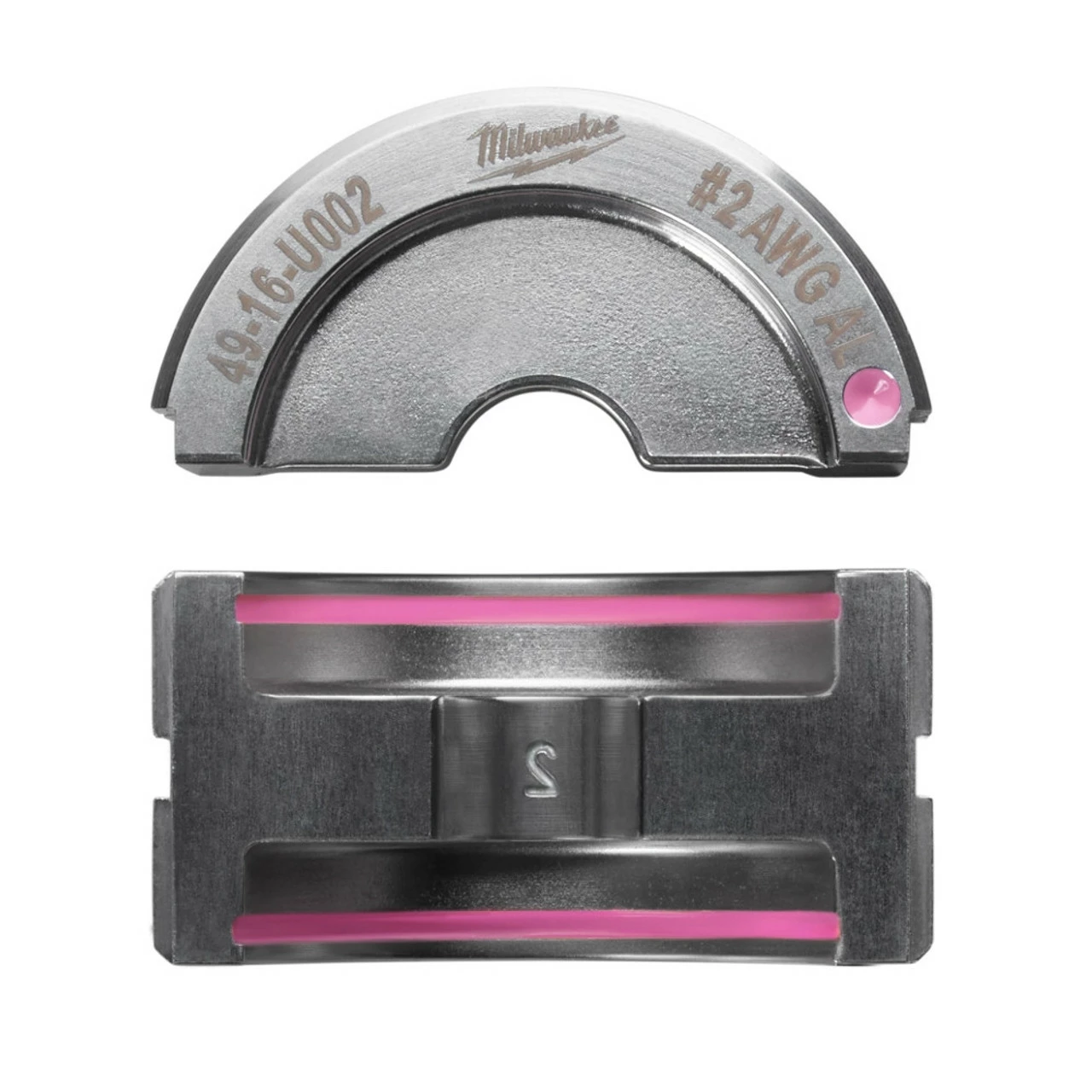 Milwaukee 49-16-U002 #2 Aluminum U Style Die 1 Milwaukee 49-16-U002 #2 Aluminum U Style Die