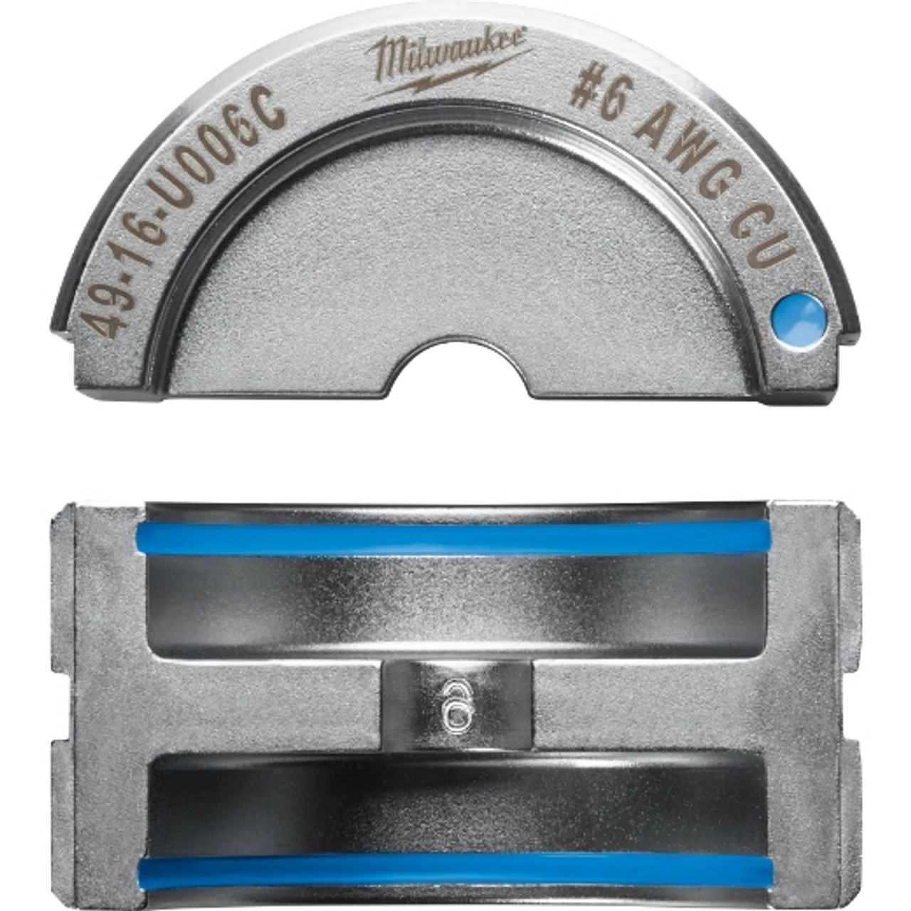 Milwaukee 49-16-U006C #6 Copper U Style Die 1 Milwaukee 49-16-U006C #6 Copper U Style Die