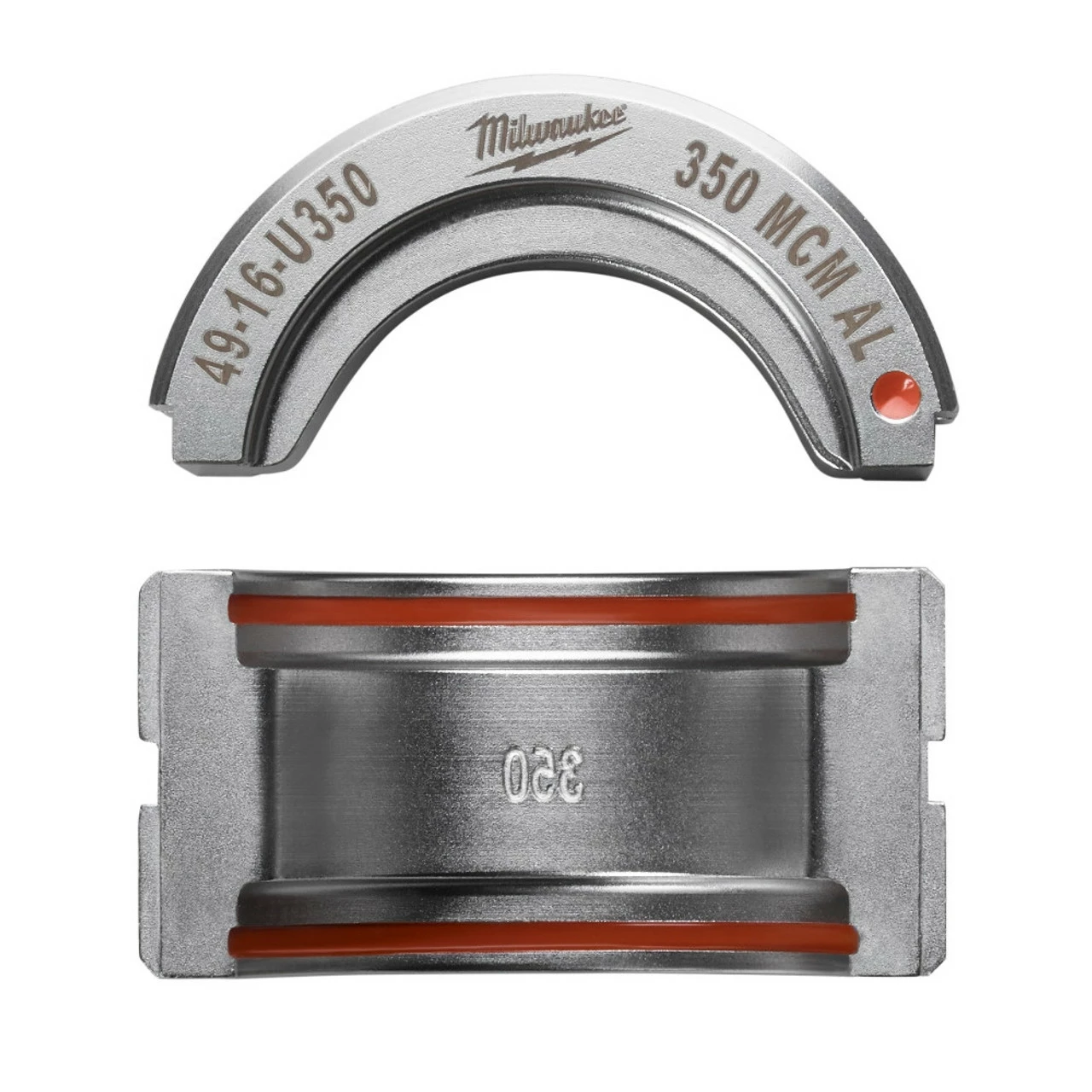 Milwaukee 49-16-U350 350 MCM Aluminum U Style Die 1 Milwaukee 49-16-U350 350 MCM Aluminum U Style Die