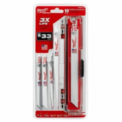 Milwaukee 49-22-1110 Sawzall Blade Set 10 Pc.