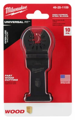 Milwaukee 49-25-1109 OPEN-LOK 1-3/8 In. Titanium Enhanced Bi-Metal Multi-Material Blade 10 Pk