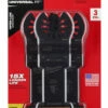 Milwaukee 49-25-1233 OPEN-LOK 1-3/8 In. Titanium Enhanced Bi-Metal Muti-Material Blade 3 Pk