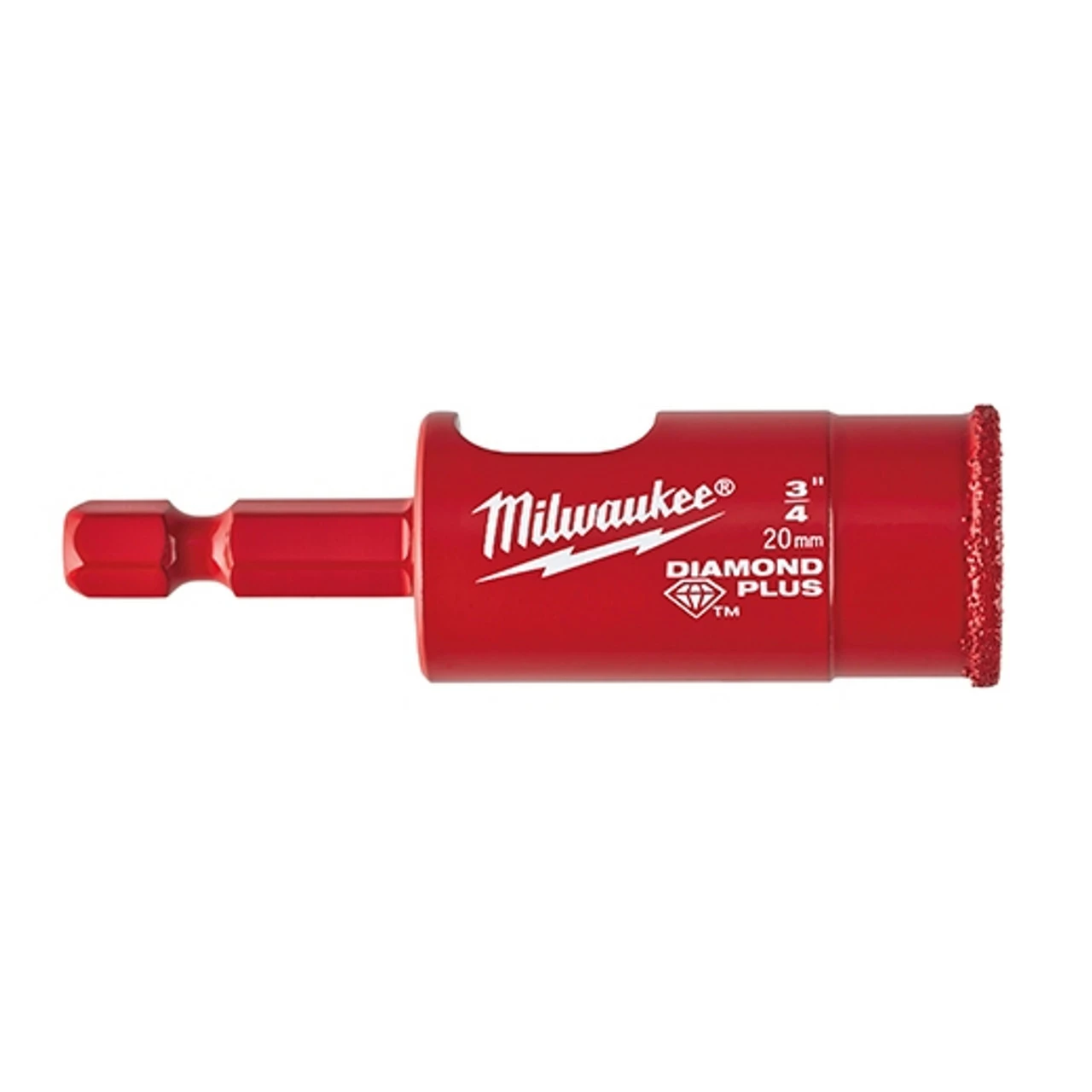 Milwaukee 49-56-0515 3/4 In. Diamond Plus Hole Saw 1 Milwaukee 49-56-0515 3/4 In. Diamond Plus Hole Saw