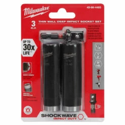 Milwaukee 49-66-4485 1/2 In. SHOCKWAVE IMPACT DUTY Deep Well Socket Set
