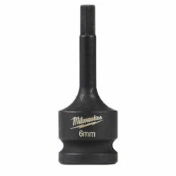 Milwaukee 49-66-5146 Shockwave Linemans 1/2 Drive - 6mm Hex Bit Socket
