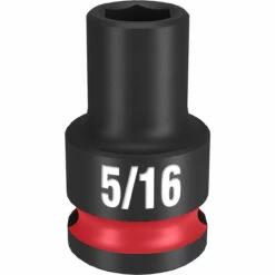 Milwaukee 49-66-6102 SHOCKWAVE Impact Duty 3/8 Drive 5/16 Standard 6 Point Socket