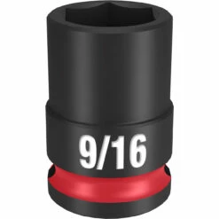 Milwaukee 49-66-6107 SHOCKWAVE Impact Duty 3/8 Drive 9/16 Standard 6 Point Socket