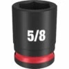Milwaukee 49-66-6108 SHOCKWAVE Impact Duty 3/8 Drive 5/8 Standard 6 Point Socket