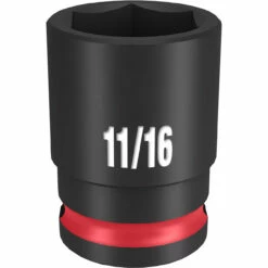 Milwaukee 49-66-6109 SHOCKWAVE Impact Duty 3/8 Drive 11/16 Standard 6 Point Socket