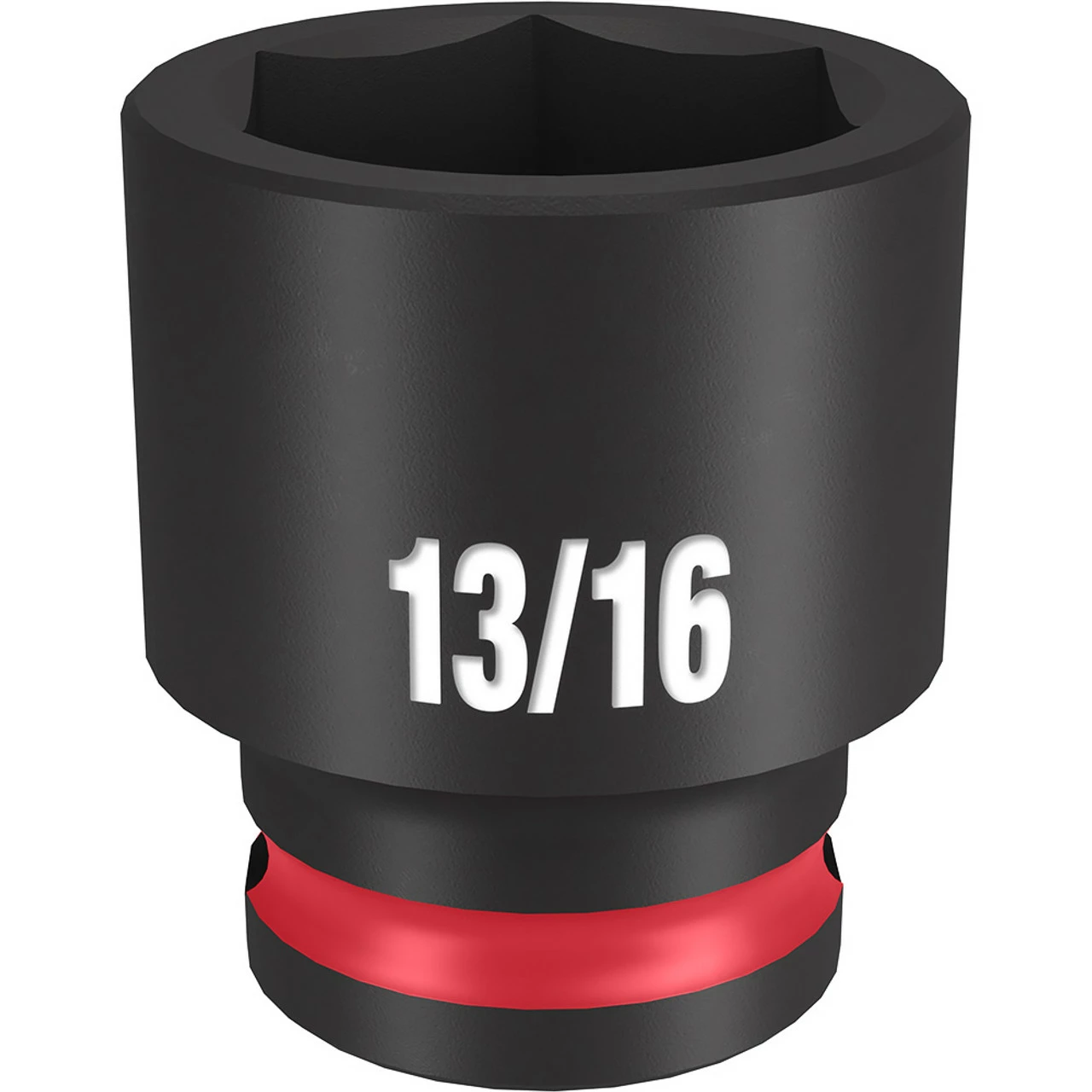 Milwaukee 49-66-6111 SHOCKWAVE Impact Duty 3/8 Drive 13/16 Standard 6 Point Socket 1 Milwaukee 49-66-6111 SHOCKWAVE Impact Duty 3/8 Drive 13/16 Standard 6 Point Socket