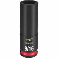 Milwaukee 49-66-6122 SHOCKWAVE Impact Duty 3/8 Drive 9/16 In. Deep 6 Point Socket