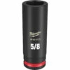 Milwaukee 49-66-6123 SHOCKWAVE Impact Duty 3/8 Drive 5/8 In. Deep 6 Point Socket