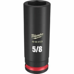 Milwaukee 49-66-6123 SHOCKWAVE Impact Duty 3/8 Drive 5/8 In. Deep 6 Point Socket