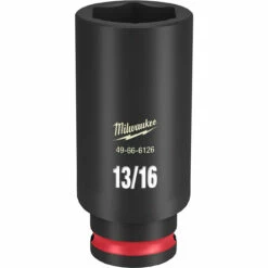 Milwaukee 49-66-6126 SHOCKWAVE Impact Duty 3/8 Drive 13/16 In. Deep 6 Point Socket