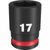 Milwaukee 49-66-6141 SHOCKWAVE Impact Duty 3/8 Drive 17mm Standard 6 Point Socket
