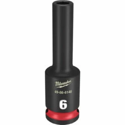 Milwaukee 49-66-6148 SHOCKWAVE Impact Duty 3/8 Drive 6mm Deep 6 Point Socket