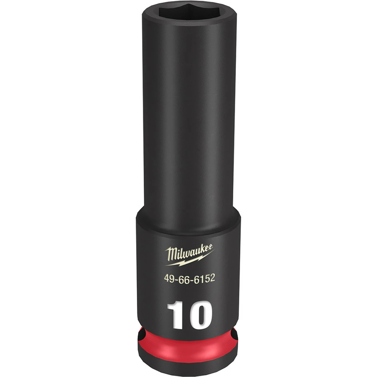 Milwaukee 49-66-6152 SHOCKWAVE Impact Duty 3/8 Drive 10mm Deep 6 Point Socket 1 Milwaukee 49-66-6152 SHOCKWAVE Impact Duty 3/8 Drive 10mm Deep 6 Point Socket