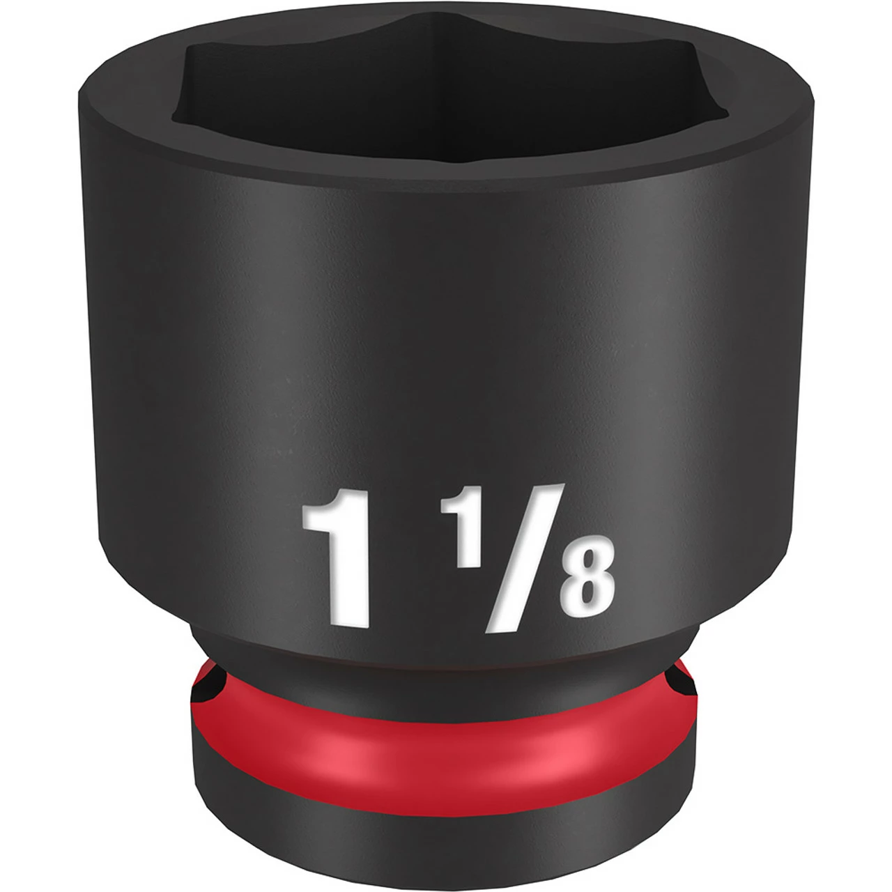 Milwaukee 49-66-6212 SHOCKWAVE Impact Duty 1/2 Drive 1-1/8 Standard 6 Point Socket 1 Milwaukee 49-66-6212 SHOCKWAVE Impact Duty 1/2 Drive 1-1/8 Standard 6 Point Socket