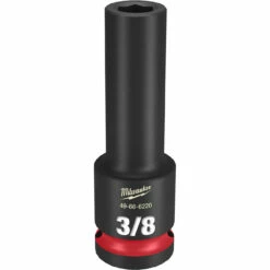 Milwaukee 49-66-6220 SHOCKWAVE Impact Duty 1/2 Drive 3/8 Deep 6 Point Socket